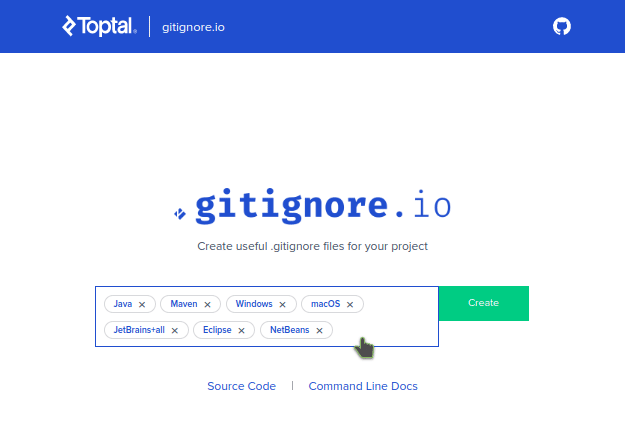 Demo: how to use gitignoreio